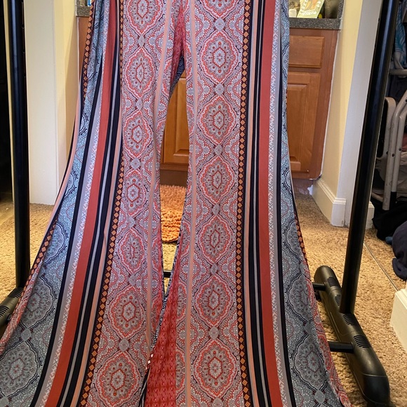 PrettyLittleThing Pants - FLARE PALAZZO PANTS!!👋